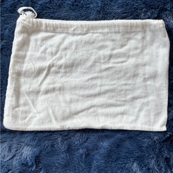 NWOT Prada White and Blue Dust Bag (12 Inches x 9 Inches) Drawstring - Picture 2 of 4